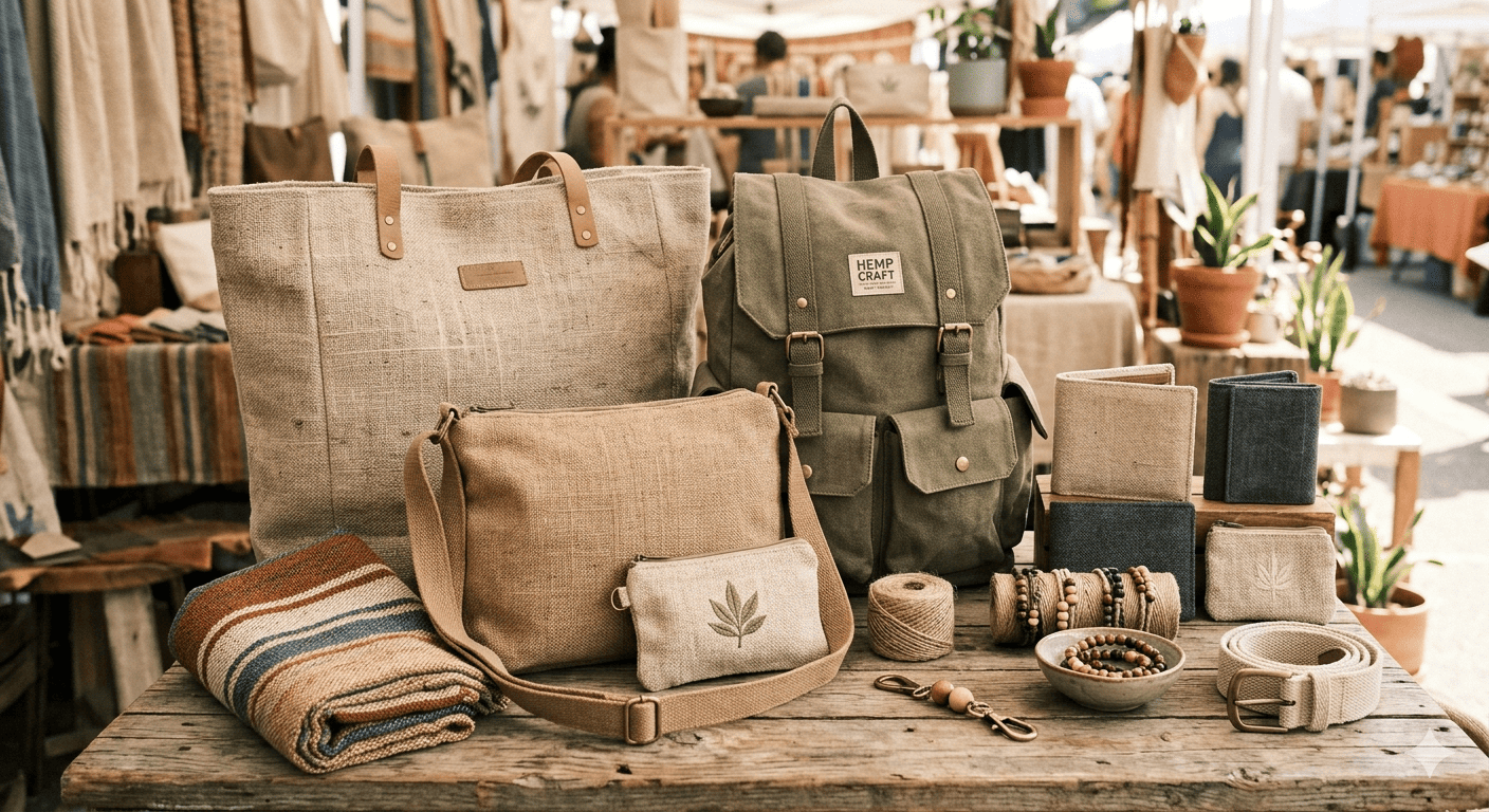 Hemp Bags and Accessories
